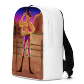 Gay Cowboy At Sunset Minimalist Backpack